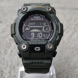 Casio G-Shock Custom GW7900 Olive Green Men's Solar Atomic Wrist Watch